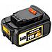 Batteria Di Ricambio 20v 5ah Per Utensili Dewalt - Compatibile Con Modelli Dcb180-dcb205-2 | Indicatore Led, Protezione Sovraccarico - Foto miniatura 1