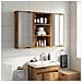 Armadio da bagno a muro Legno vecchio 30 x 10 x 50 cm - Foto miniatura 4