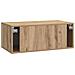 Mobile Porta TV da Muro Rovere Artigianale 78,5 x 41 x 30 cm - Foto miniatura 6