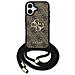 Custodia Per Iphone 17 Con Cordino Design Marrone Guess - Foto miniatura 2