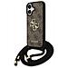 Custodia Per Iphone 17 Con Cordino Design Marrone Guess - Foto miniatura 3