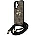 Custodia Per Iphone 17 Con Cordino Design Marrone Guess - Foto miniatura 6