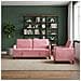 Set di Divani con Storage 2 pz Rosa Poliestere - Foto miniatura 9