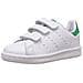 Stan Smith Cf C Scarpe Bambino Bianche Pelle Strappi M20607 28 - Foto miniatura 1