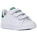 Stan Smith Cf C Scarpe Bambino Bianche Pelle Strappi M20607 28 - Foto miniatura 4