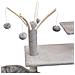 Albero Per Gatti Con Tiragraffi Sisal 125 Cm Grigio - Foto miniatura 3