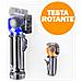 Set 5 Torce Con Testa Rotante 90gr Agganciabili Con Clip Fissaggio Illuminazione - Foto miniatura 5