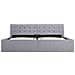 Giroletto Con Contenitore Grigio Chiaro In Tessuto 180x200 Cm - Foto miniatura 4