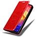 Custodia Compatibile Con Xiaomi Redmi Note 7 In Rosso Mela - Coperchio Protettiva Con Chiusura Magnetica, Funzione Stand E Tasca Per Le Carte - Foto miniatura 4