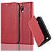 Custodia Compatibile Con Samsung Galaxy S4 Active In Rosso Mela - Coperchio Protettiva Con Chiusura Magnetica, Funzione Stand E Tasca Per Le Carte - Foto miniatura 4