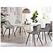 Set Di 2 Sedie Da Pranzo Grigie Canton - Foto miniatura 1