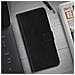 Custodia Sony Xperia 10 Ii Fodera Pelle Guscio Silicone Funzione Supporto Nera - Foto miniatura 3