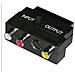 AVK 196 SCART 3x RCA + 1x mini DIN (4-pin) Nero cavo di interfaccia e adattatore - Foto miniatura 1