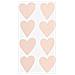 4 Fogli Di Adesivi Con Cuori Rosa - Foto miniatura 1