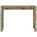 Tavolo Consolle 110x35x76 Cm In Legno Massello Di Recupero - Foto miniatura 2