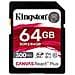Canvas React Plus - Scheda di memoria flash - 64 GB - Video Class  - Foto miniatura 1