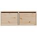 Pensili 2 Pz 45x30x35 Cm In Legno Massello Di Pino - Foto miniatura 2