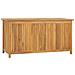 Cassa da Giardino 114x50x58 cm in Legno Massello di Teak - Foto miniatura 1