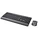 Trezo Kit Tastiera Wireless (Layout Italiano) + Mouse Wireless Ottico 2400 DPI Colore Nero - Foto miniatura 4