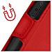 Custodia Per Samsung Galaxy A34 5g Doppia Finestra Supporto Video Rossa - Foto miniatura 2