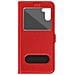 Custodia Per Samsung Galaxy A34 5g Doppia Finestra Supporto Video Rossa - Foto miniatura 1