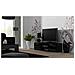 Tavolo Per Televisione Sohortv140cz /cz Nero Argentato 140 X 37 X 43 Cm - Foto miniatura 1