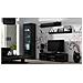 Tavolo Per Televisione Sohortv140cz /cz Nero Argentato 140 X 37 X 43 Cm - Foto miniatura 2