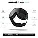 Maschera Da Sci Aspen Black / Silver - Foto miniatura 6