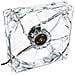 System fan 12 cm LED white AW-12A-WH Molex 120x120 mm Case per computer Ventilatore Trasparente 1 pz - Foto miniatura 2