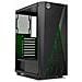 Case Hummer Frost Midi Tower ATX / Micro ATX 1 Porta USB 3.2 Colore Nero (Finestrato) - Foto miniatura 1