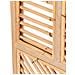 Paravento 3 Pannelli Per Stanze Rattan Naturale 117 X 180 Cm Lamezia - Foto miniatura 5