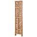 Paravento 3 Pannelli Per Stanze Rattan Naturale 117 X 180 Cm Lamezia - Foto miniatura 8