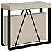 Consolle allungabile 90x40/300cm Sketa cashmere telaio antracite - Foto miniatura 1