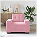 Divano Sedia Rosa 60 cm Velluto - Foto miniatura 3