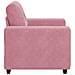 Divano Sedia Rosa 60 cm Velluto - Foto miniatura 6