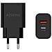 A110-0682 Caricabatterie per dispositivi mobili Fotocamera, Telefono cellulare, Computer portatile, Smartphone, Tablet Nero AC Ricarica rapida Interno - Foto miniatura 1