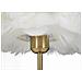 Lampada Da Tavolo Piume 7 - Bianco - Metallo - 30x30x50 Cm - Foto miniatura 3