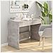 Lusso Casadino -  Scrivania Grigio Cemento 101x50x76,5 Cm In Truciolato - Foto miniatura 2