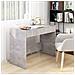 Lusso Casadino -  Scrivania Grigio Cemento 101x50x76,5 Cm In Truciolato - Foto miniatura 8