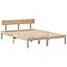 Letto senza Materasso 140x200 cm in Legno Massello di Pino - Foto miniatura 7