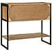 Tavolo Console 90x35x80 cm Legno Massello Acacia - Foto miniatura 7