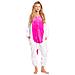 Pigiama Da Donna Tuta Kigurumi Onesie Costume Unicorno Rosa 175-185 Xl - Foto miniatura 2