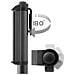 WL200 torcia Nero Torcia elettrica con clip COB LED - Foto miniatura 7