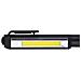 WL200 torcia Nero Torcia elettrica con clip COB LED - Foto miniatura 8