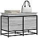 Contenitore con Coperchio Grigio Sonoma 80x40x51,5cm Truciolato - Foto miniatura 2
