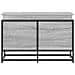 Contenitore con Coperchio Grigio Sonoma 80x40x51,5cm Truciolato - Foto miniatura 4