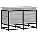 Contenitore con Coperchio Grigio Sonoma 80x40x51,5cm Truciolato - Foto miniatura 6