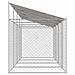 Gabbia per cani Argento 800 x 200 x 256 cm Acciaio zincato - Foto miniatura 4