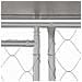Gabbia per cani Argento 800 x 200 x 256 cm Acciaio zincato - Foto miniatura 7