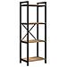 Libreria rovere artigianale 40 x 30 x 118 cm Legno multistrato - Foto miniatura 1